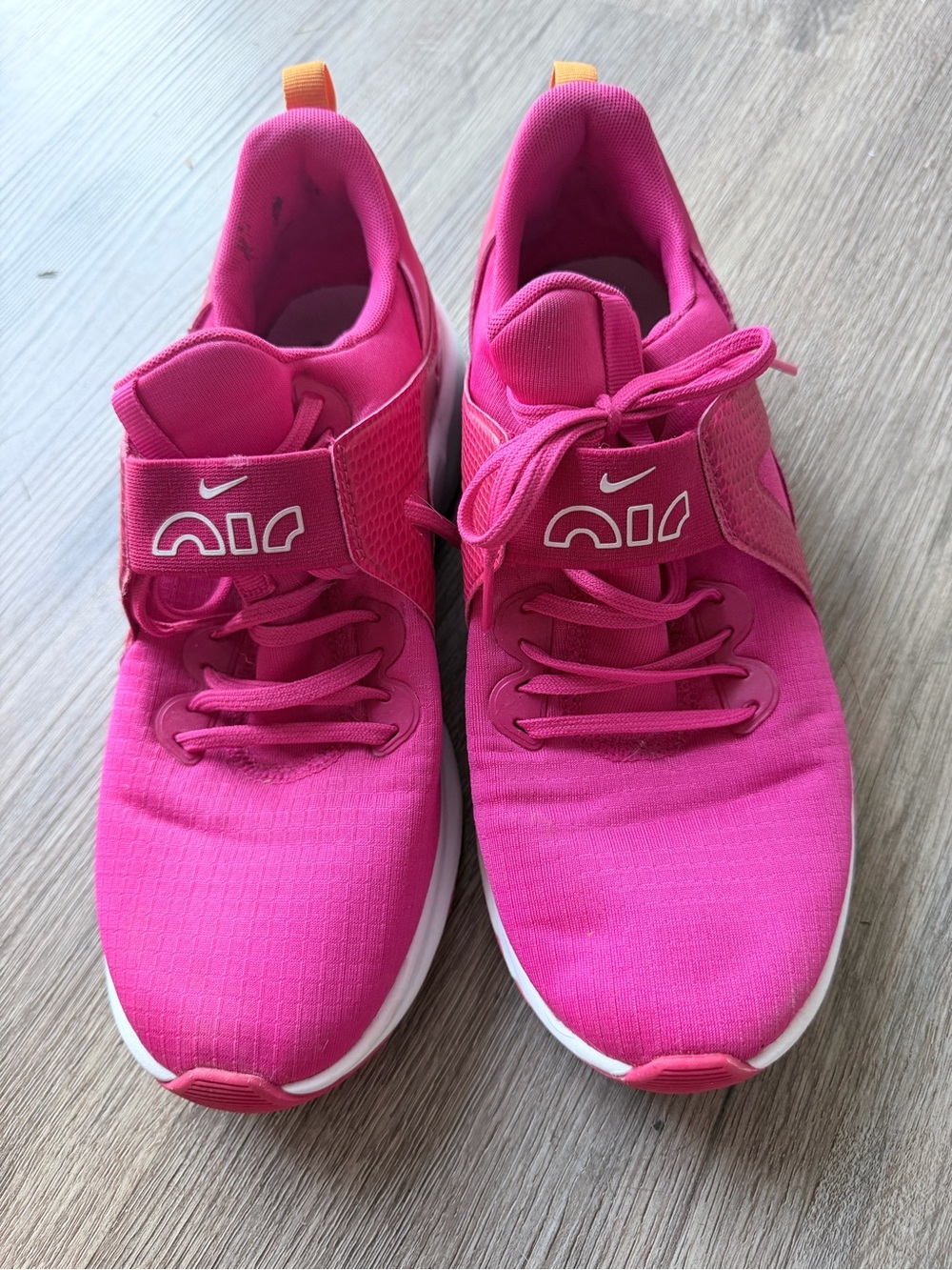 Nike Women's Hot Pink Athletic Trainers with White Soles